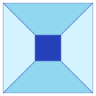 Square Line Shade Element from Volumetric Shapes Set