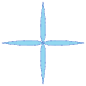 Star Sparkle Line Shade 3 Element from Volumetric Shapes Set