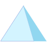 Triangle Pyramid Line Shade 2 Element from Volumetric Shapes Set