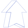 Arrow Line Element from Volumetric Shapes Set