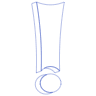Exclamation Mark Line Element from Volumetric Shapes Set