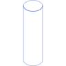 Oval Cylinder Fill 4 Element from Volumetric Shapes Set