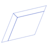 Rectangle Oblique Line Element from Volumetric Shapes Set
