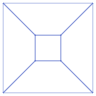 Square Line Element from Volumetric Shapes Set