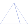 Triangle Pyramid Line 2 Element from Volumetric Shapes Set