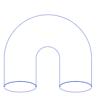 Tube Cylinder Spring Line 2 Element from Volumetric Shapes Set