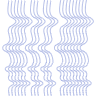 Line Wave Pattern 3 Element from Volumetric Shapes Set