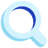 Magnify Glass Circle Shade Element from Volumetric Shapes Set