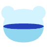 Oval Bear Shade Element from Volumetric Shapes Set