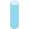 Oval Cylinder Fill 4 Element from Volumetric Shapes Set