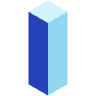 Rectangle Cuboid Shade 5 Element from Volumetric Shapes Set