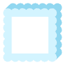 Rectangle Frame Shade 3 Element from Volumetric Shapes Set