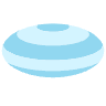 Sphere Oval Globe 1 Shade Element from Volumetric Shapes Set