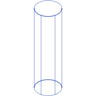 Oval Cylinder Fill 4 Element from Volumetric Shapes Set