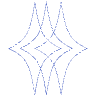 Sparkle Wireframe Element from Volumetric Shapes Set