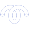 Tube Cylinder Spring Wireframe 1 Element from Volumetric Shapes Set