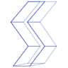 Zigzag Wireframe 2 Element from Volumetric Shapes Set