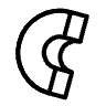 Arch Curve 1 Element from Symbols 3D Fun - Line Set