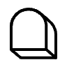 Arch Window Element from Symbols 3D Fun - Line Set