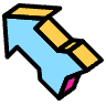 Arrow Element from Symbols 3D Fun - Filled Set