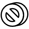 Ban Prohibit Element from Symbols 3D Fun - Line Set