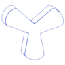 Blade Element from Symbols 3D - Line Set