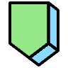 Bookmark Element from Symbols 3D Fun - Filled Set