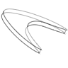 Boomerang Element from Symbols 3D - Wireframe Set