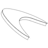 Boomerang Element from Symbols 3D - Line Set