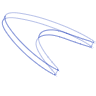 Boomerang Element from Symbols 3D - Wireframe Set