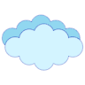 Cloud 4 Element from Symbols 3D - Duo Set