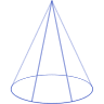 Cone Oval Element from Symbols 3D - Wireframe Set