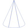 Cone Oval Element from Symbols 3D - Line Set
