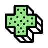 Cross Element from Symbols 3D Fun - Pattern Set
