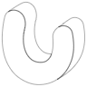 Curve U Element from Symbols 3D - Line Set