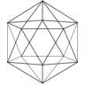 Diamond 2 Element from Symbols 3D - Wireframe Set