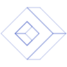 Diamond Cubiod Element from Symbols 3D - Line Set