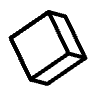 Diamond Rhombus Element from 3D Fun (Line) Set