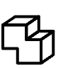 Double Square Element from 3D Fun (Line) Set