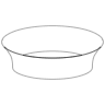 Elipse Bowl Element from Symbols 3D - Line Set