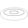 Elipse Double Element from Symbols 3D - Line Set