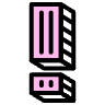 Exclamation Mark Element from 3D Fun (Texturized) Set