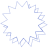 Explode Badge Element from Symbols 3D - Line Set