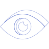 Eye Focus Element from Symbols 3D - Line Set