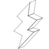 Flash 1 Element from Symbols 3D - Line Set