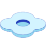 Flower 2 Element from Symbols 3D - Duo Set