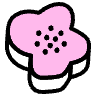 Flower Abstract Element from 3D Fun (Texturized) Set
