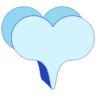 Heart Bubble Element from 3D Motifs (Duo) Set