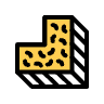 L Shape Element from 3D Fun (Texturized) Set