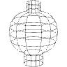 Lamp Element from 3D Motifs (Wireframe) Set